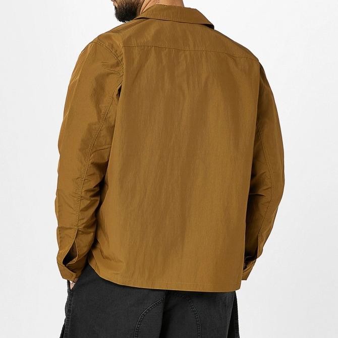 Fred Perry Zip Overshirt Jacket Shaded Stone Original