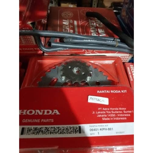 Girset Karisma / Supra X 125 (Kph) Original Ahm