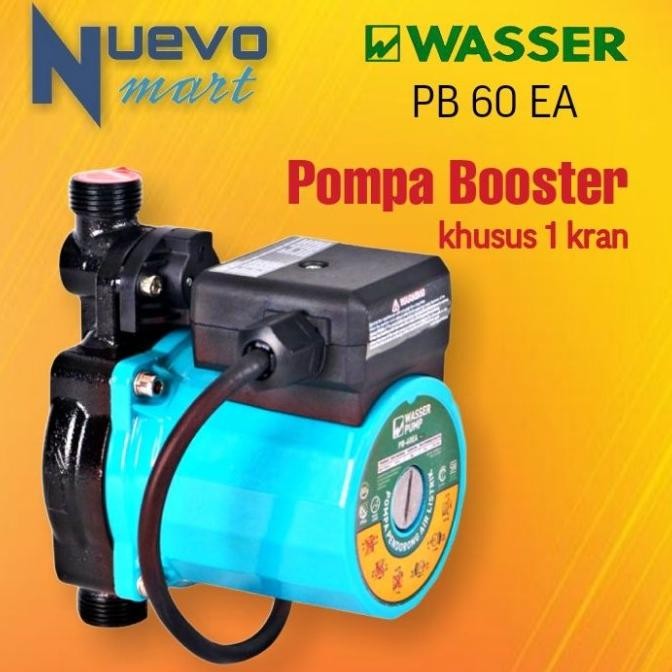 Pompa Dorong WASSER PB 60 EA Pompa Booster WASSER Pompa Air Otomatis