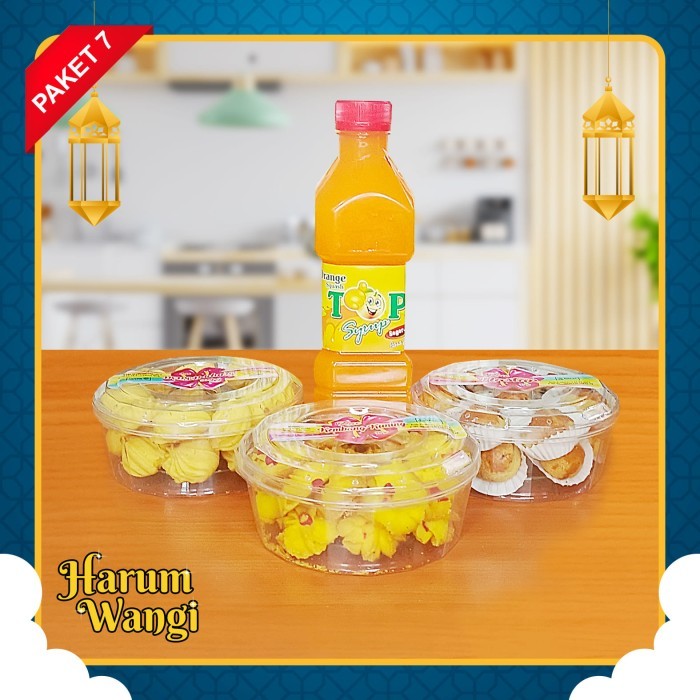 

New! Paket kue Kering Lebaran / Parcel Lebaran sari wangi - Paket 7 Idul Fitri