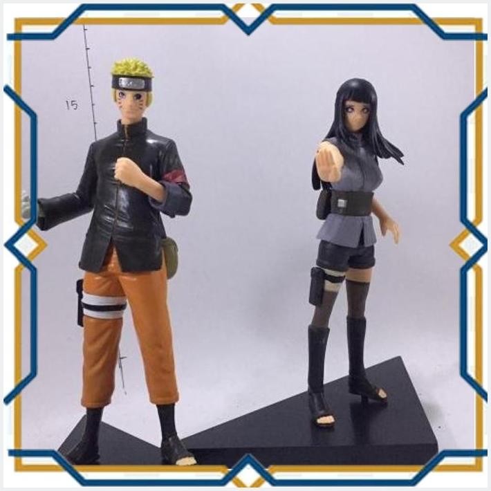 [GUN] FIGURE SET UZUMAKI NARUTO SHIPPUDEN HOKAGE HINATA BORUTO NEW LOOSE