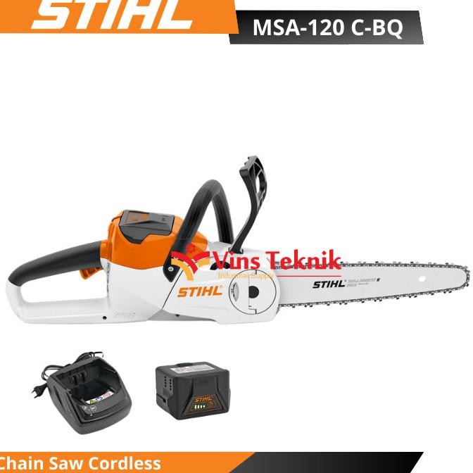 Sale Stihl Msa 120 C-Bq Chainsaw Baterai Chain Saw Cordless Stihl Msa120
