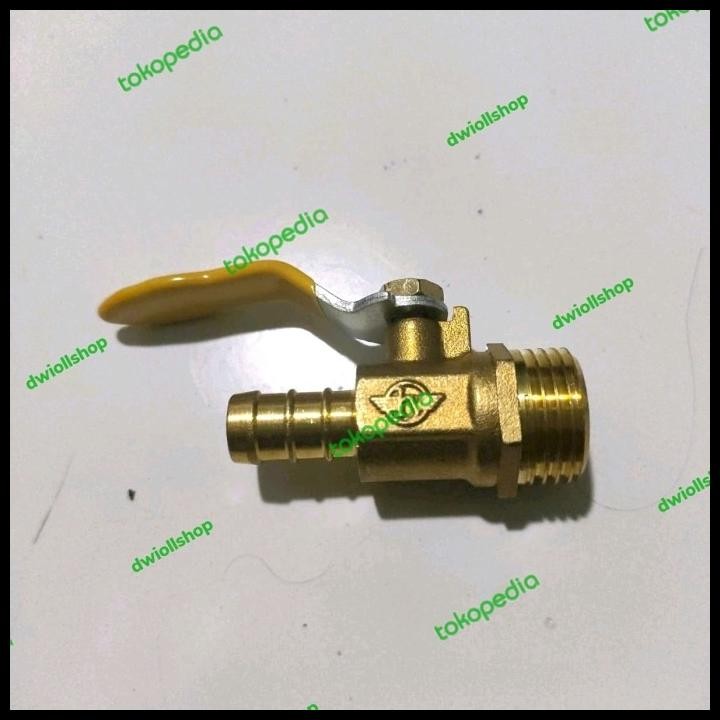 Ball Valve 1/2 Inch Kuningan Drat Dalam/Luar