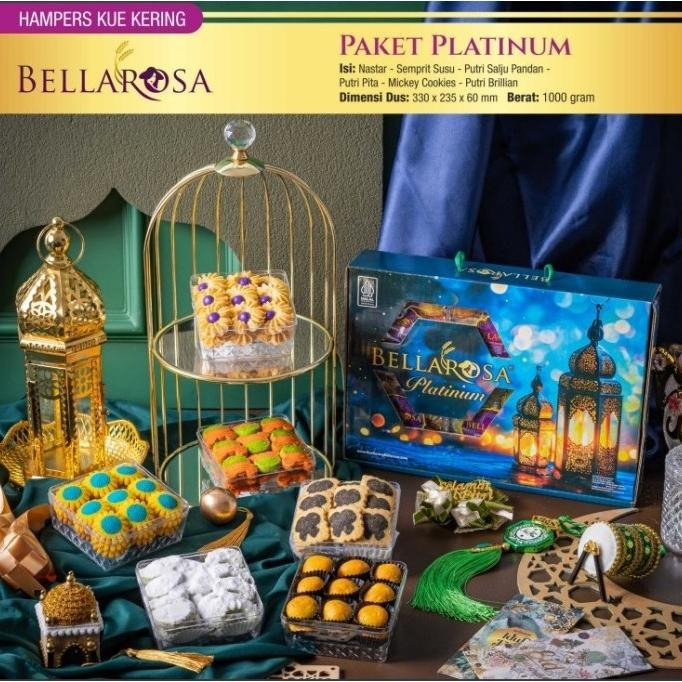 

Parsel Kue Hampers Lebaran Bellarosa Murah Meriah - BERKAH