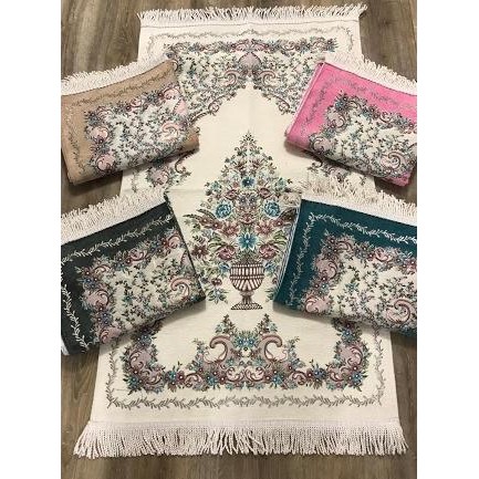 Diskon Sejadah Turki Premium / Sejadah Seserahan/ Sejadah Turki Motif Ottoman