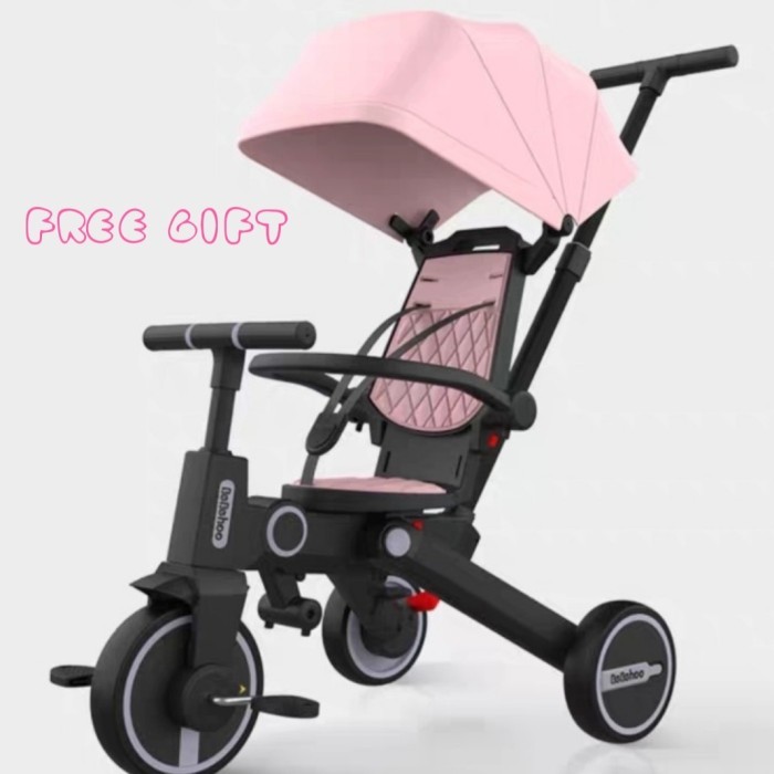STROLLER BEBEHOO GEN2 PRO 7 IN 1 SEPEDA BAYI LIPAT/FOLDING/TRYCYCLE