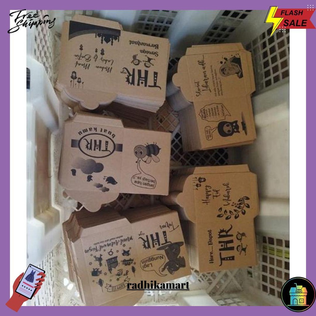 

Angpau Lebaran/Amplop Lebaran Kraf 1Kg Masih Lembaran(Kurleb 500Pcs) Original Produk