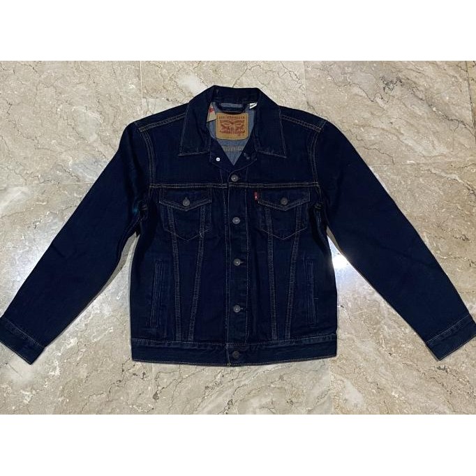 Murah Levis Jaket Trucker Jacket Original Fit Rinse 72334-0134