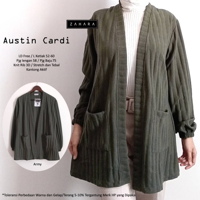 JAKET CARDIGAN CARDI OUTWEAR WANITA RODIAH CARDY MAT RAJUT TEBAL JUMBO