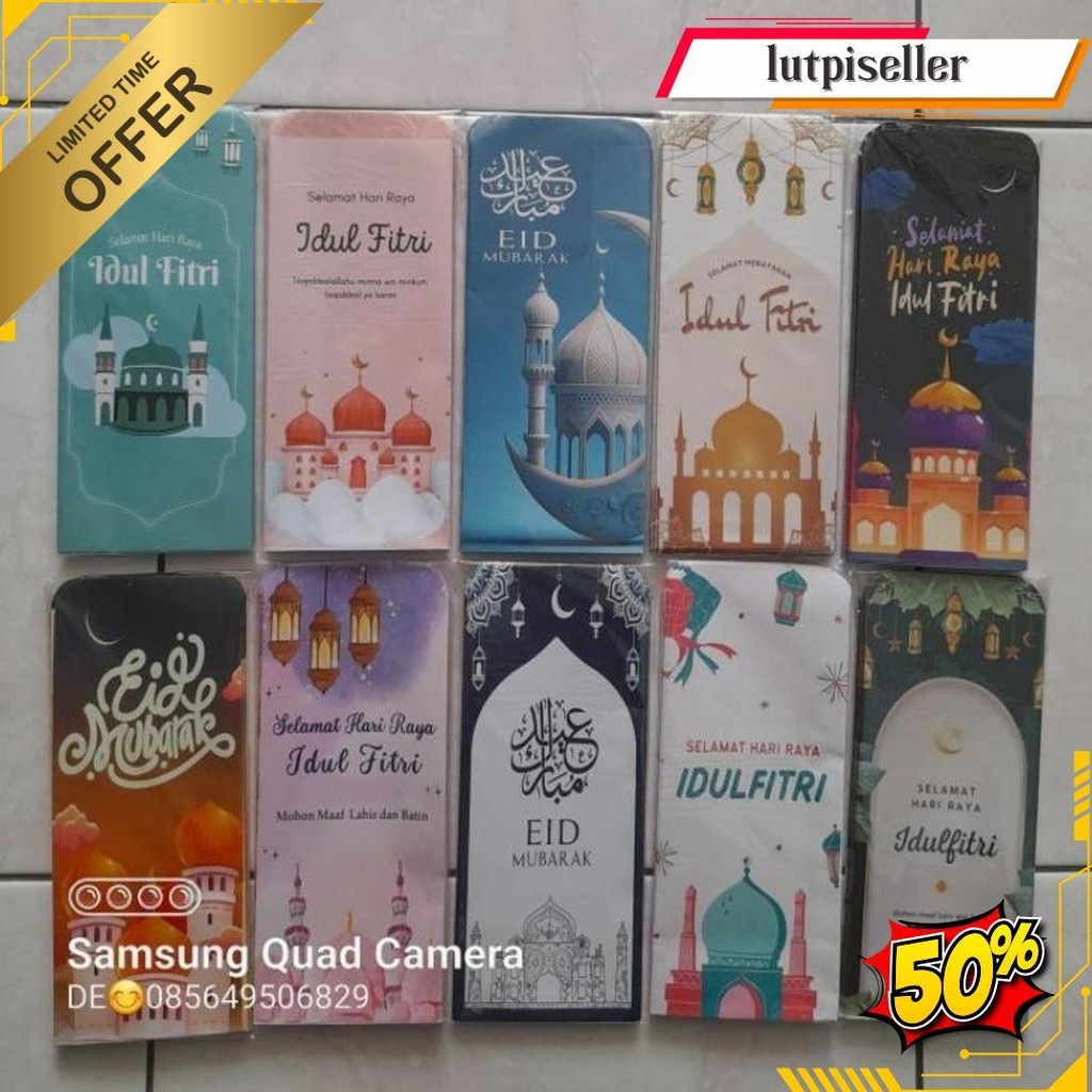 

Amplop Lebaran Idul Fitri Ukuran Jumbo 1 Pack Isi 10 Original Produk