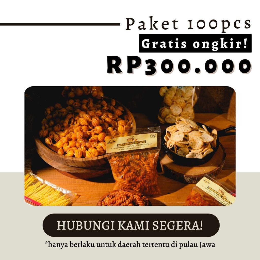 

(New) Makaroni Bantet Cap Koki Tasikmalaya - Makaroni Bantat New 100 % Original
