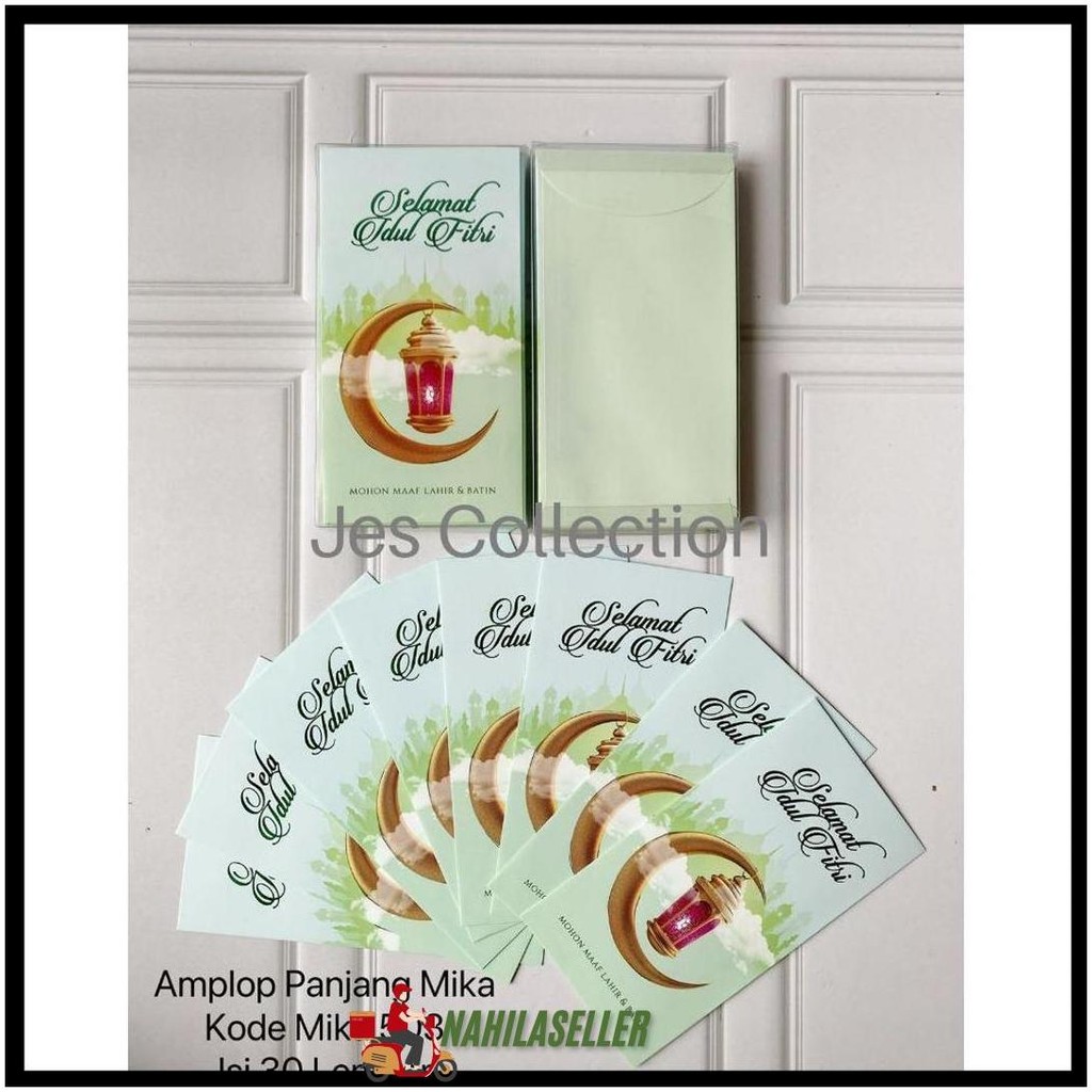 

Amplop Lebaran Panjang Hari Raya Idul Fitri Ukuran 8X16Cm Termurah Banget