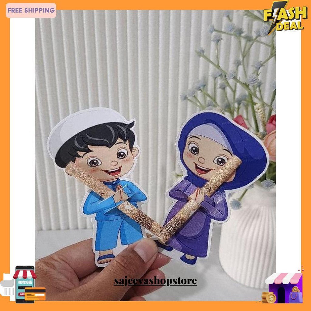 

Amplop Lebaran Unik 24 Pcs / Amplop Peluk Uang Viral Cod