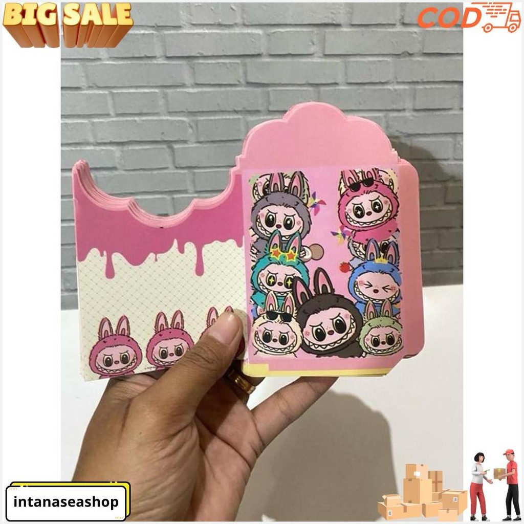 

100 Lembar Dan Siap Pakai Amplop Lebaran 2025 Labubu Siap Kirim