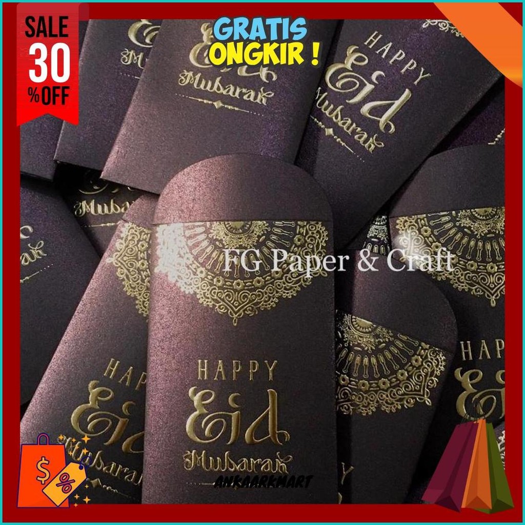 

Amplop Idul Fitri 5Pcs Money Envelope Arabic Pattern By Fgpaper Siap Kirim