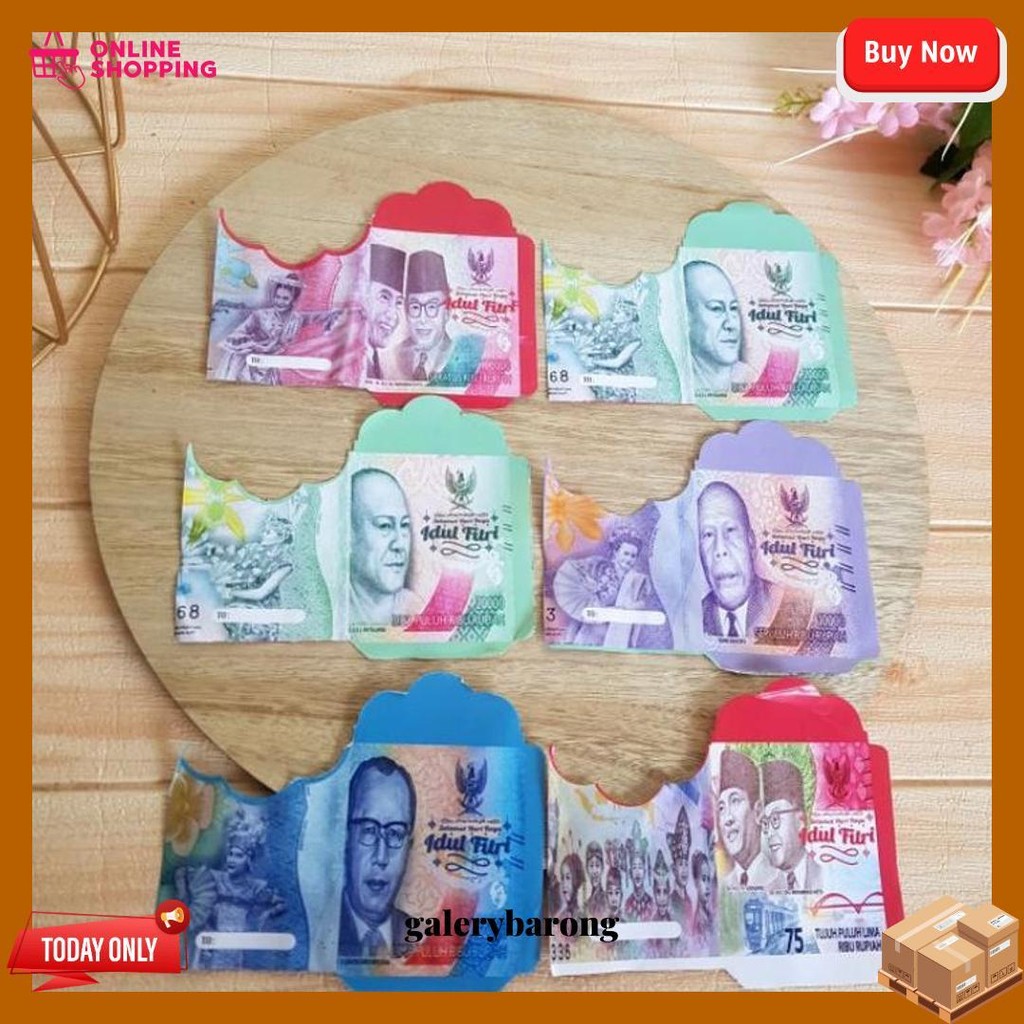 

[Medium] Harga Per 100 Lembar | Amplop Lebaran Viral Ukuran Medium Glosy Motif Yg Lagi Viral Terlaris