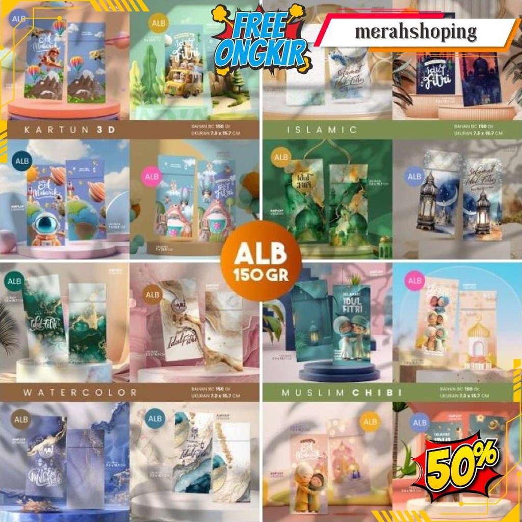 

Isi 100Pcs | Amplop Lebaran | Bahan Tebal Aster 150Gsm | Amplop Lebaran Premium | Angpao Lebaran Termurah Banget