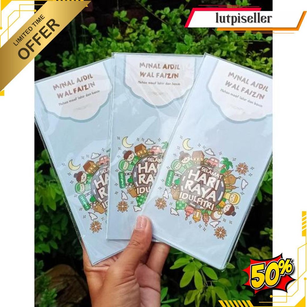 

Amplop Lebaran Jumbo (Premium) Uang Tanpa Dilipat Sudah Di Lem Termurah Banget