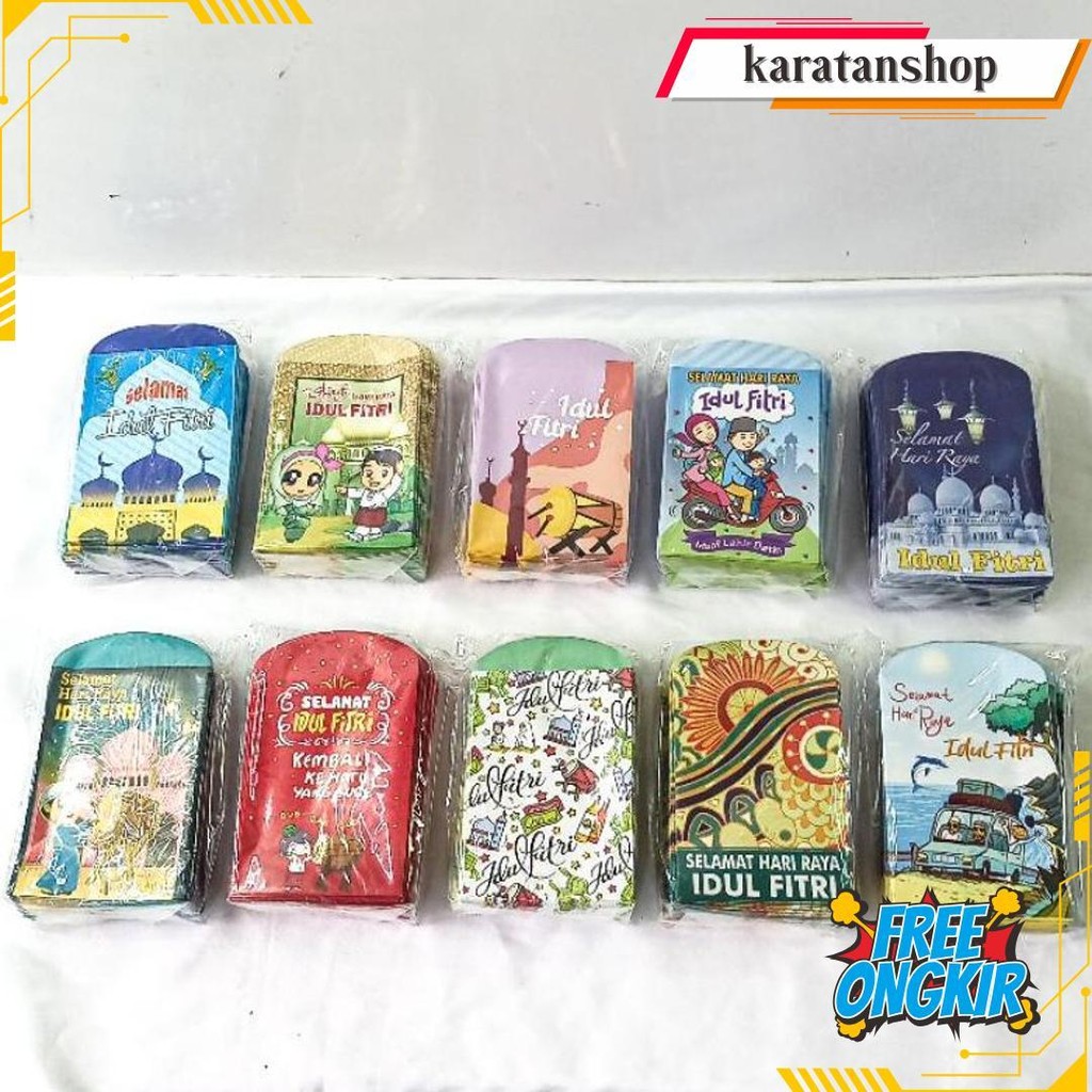 

Amplop Lebaran Unik Angpau Lebaran Isi 100Pcs Amplop Angpao Lebaran Karakter Original Produk