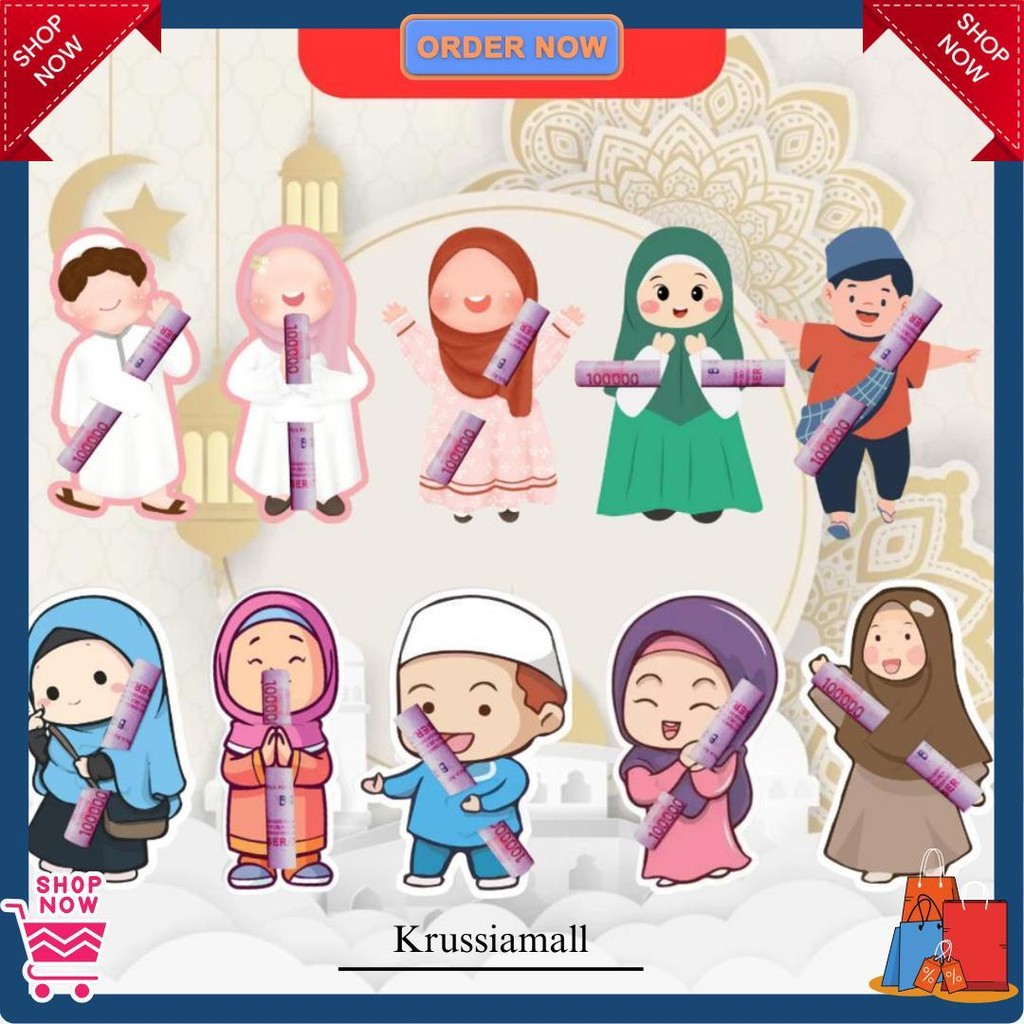 

10 Pcs Amplop Lebaran 2025 Harga Grosir Amplop Karakter Angpao Amplop Peluk Amplop Lucu Gratis Ongkir