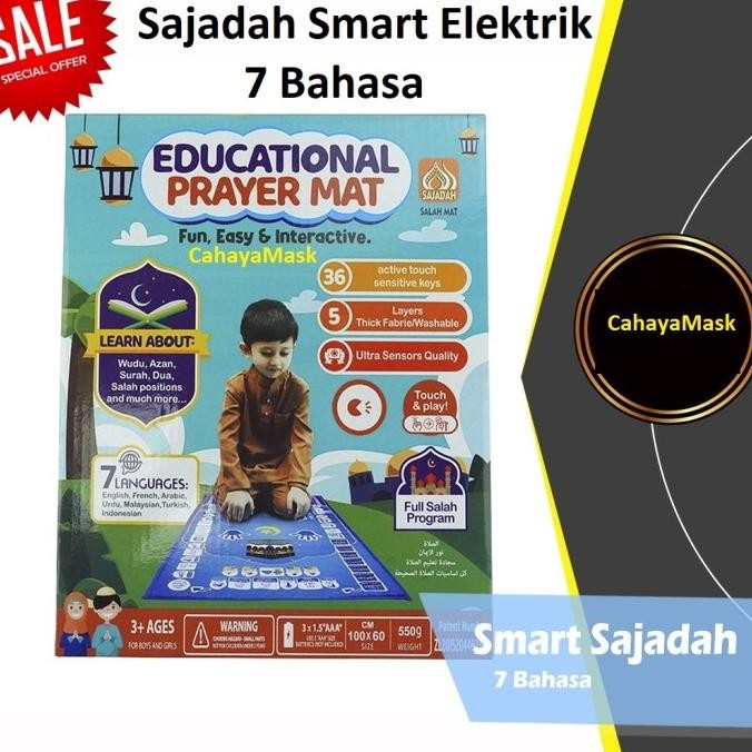 Terjangkau Smart Sajadah 7 Bahasa/Sajadah Anak
