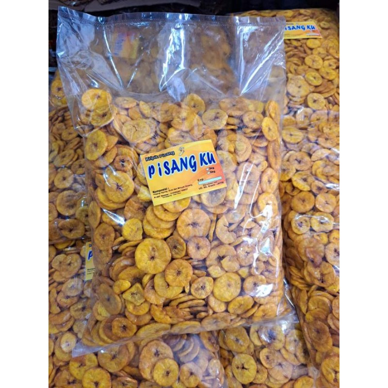 

sale keripik pisang koin manis madu 1kg