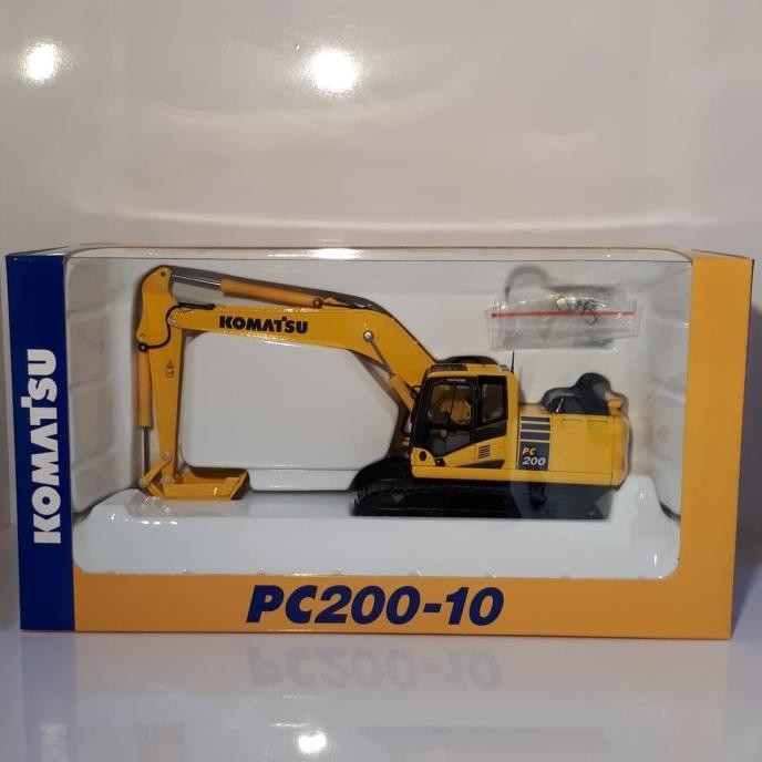 Miniatur Diecast Alat Berat Excavator Komatsu PC200