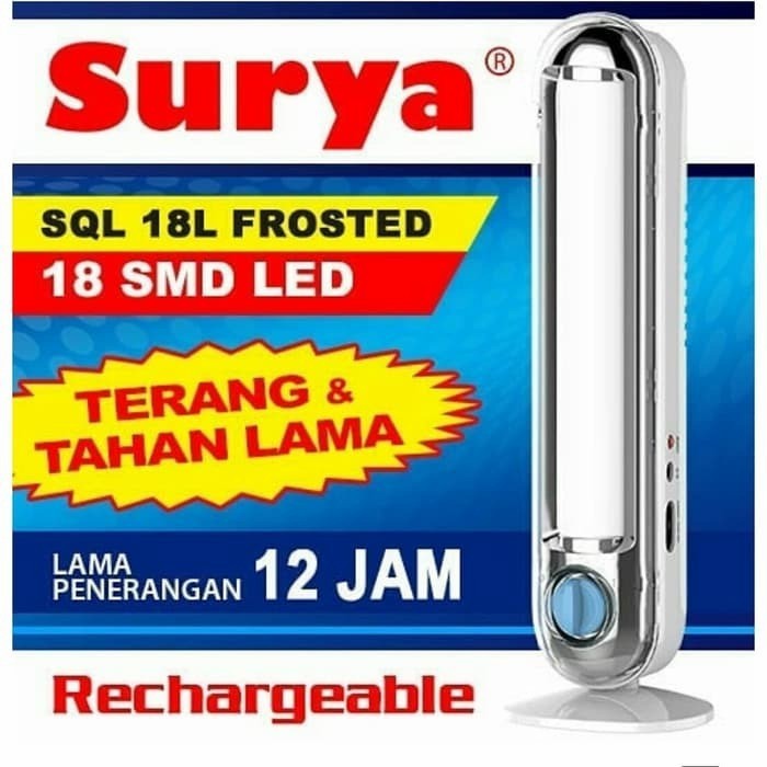 Lampu Emergency Surya SQL 18L