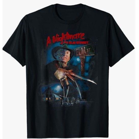 Kaos T-Shirt  A Nightmare On Elm Street