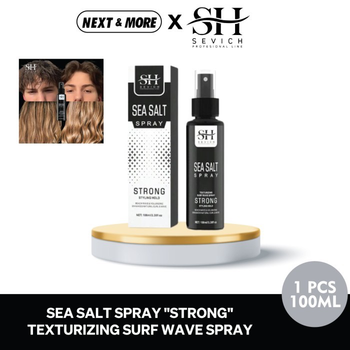 Sea Salt Spray Hair Sevich Semprotan Penataan Model Rambut Texturizing Surf Wave Proffesional