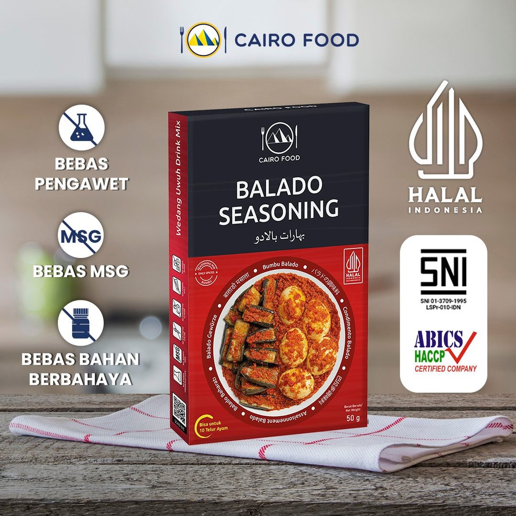

Bumbu Balado Non MSG - Cairo Food