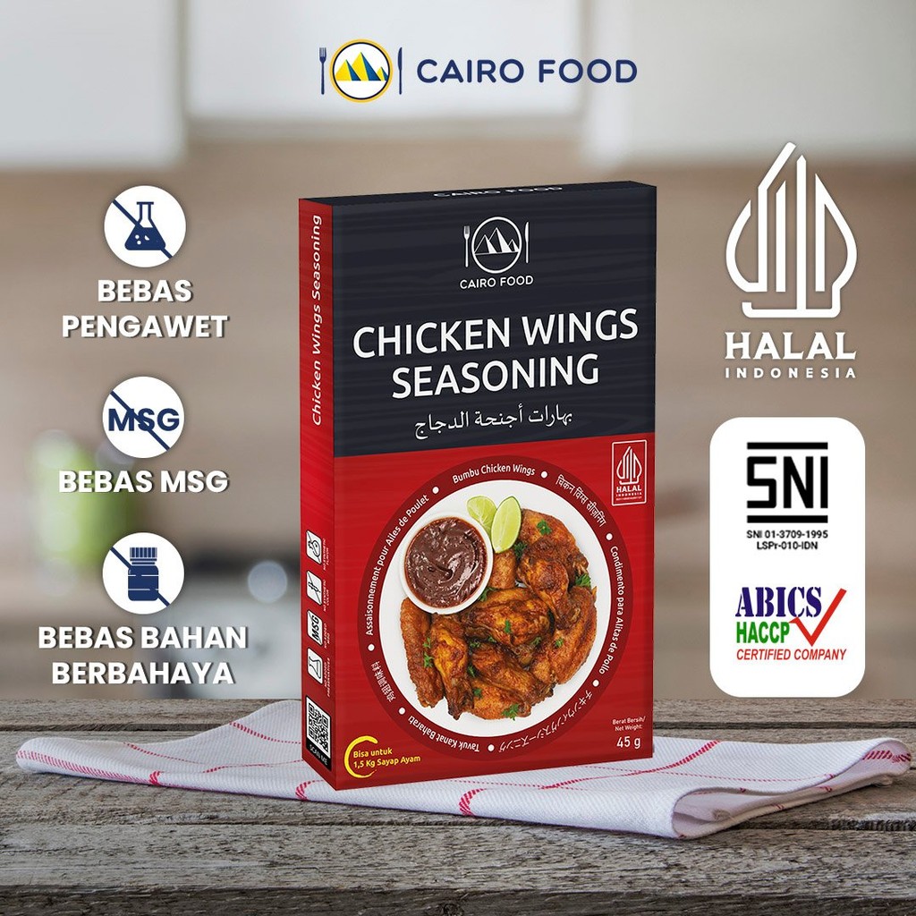 

Bumbu Chicken Wings Non MSG - Cairo Food