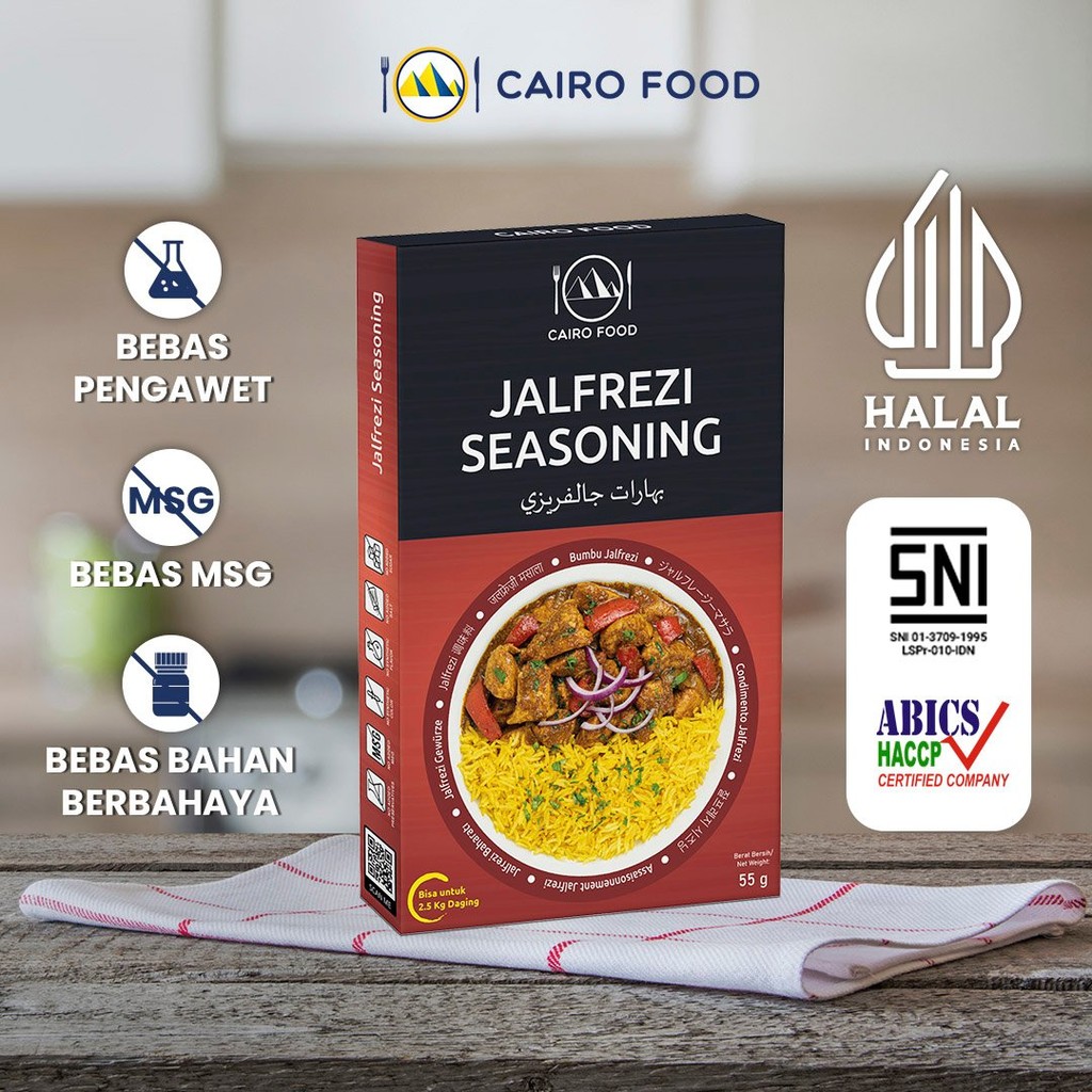 

Bumbu Jalfrezi Non MSG - Cairo Food