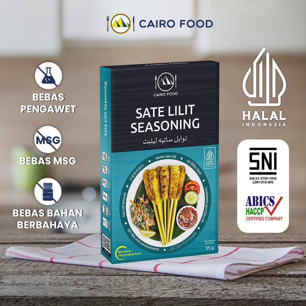 

Bumbu Sate Lilit Non MSG - Cairo Food
