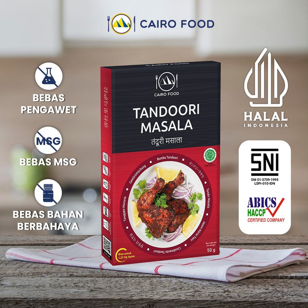 

Bumbu Tandoori Non MSG - Cairo Food