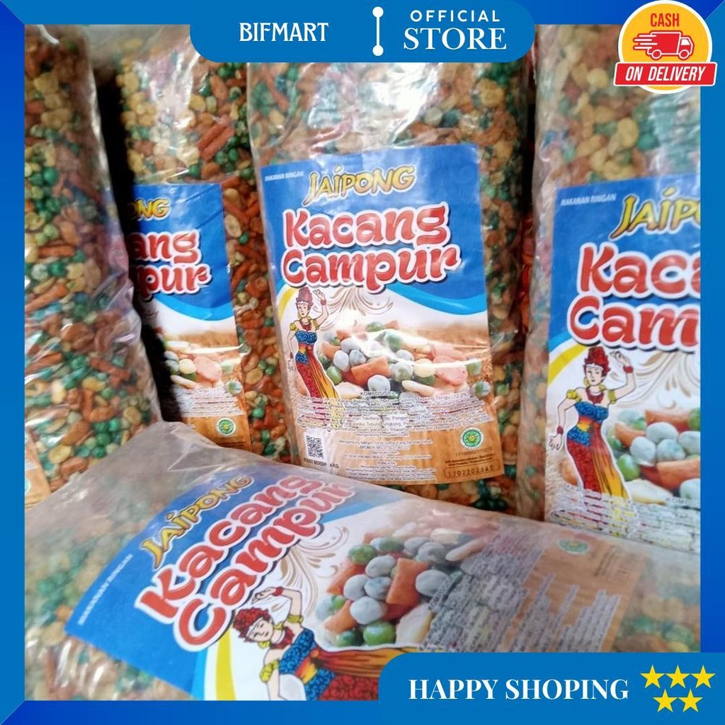 

Kacang Campur / Kacang Mix / Kacang Campur Jaipong / Kacang D Cod