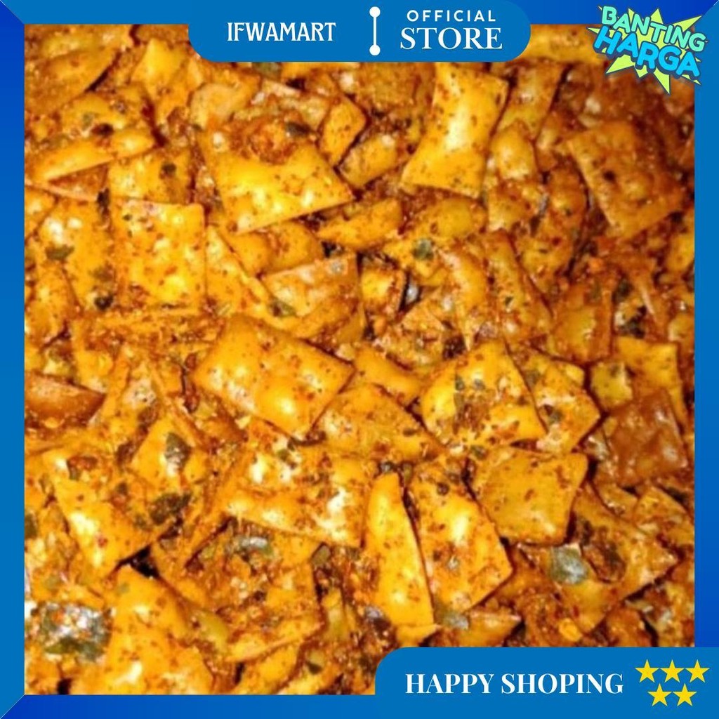 

1 Kg Kulit Pangsit Pedas Daun Jeruk/Pangsit Goreng/Kulit Pangsit Termurah/Terlaris/Bisa Cod D Cod