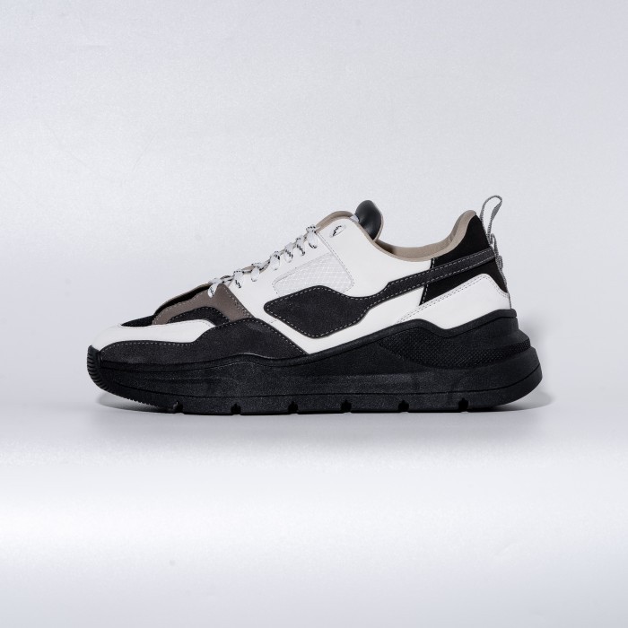 Heiden Heritage [Hrtg] - Zephyr - Black White Sneakers Sepatu Pria