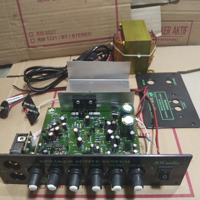 Kit power spiker aktif plus echo plus Trafo 3 amper
