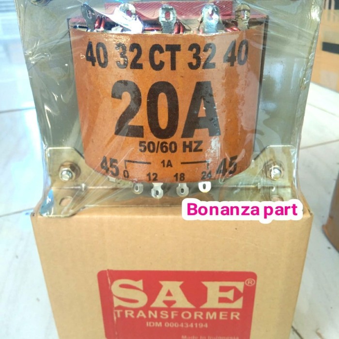 Trafo SAE 20Amper 45ct