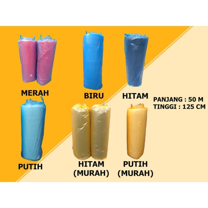 

Bubble Wrap/Buble Wrap/Plastik Pembungkus Paket 125X50 Berbagai Warna