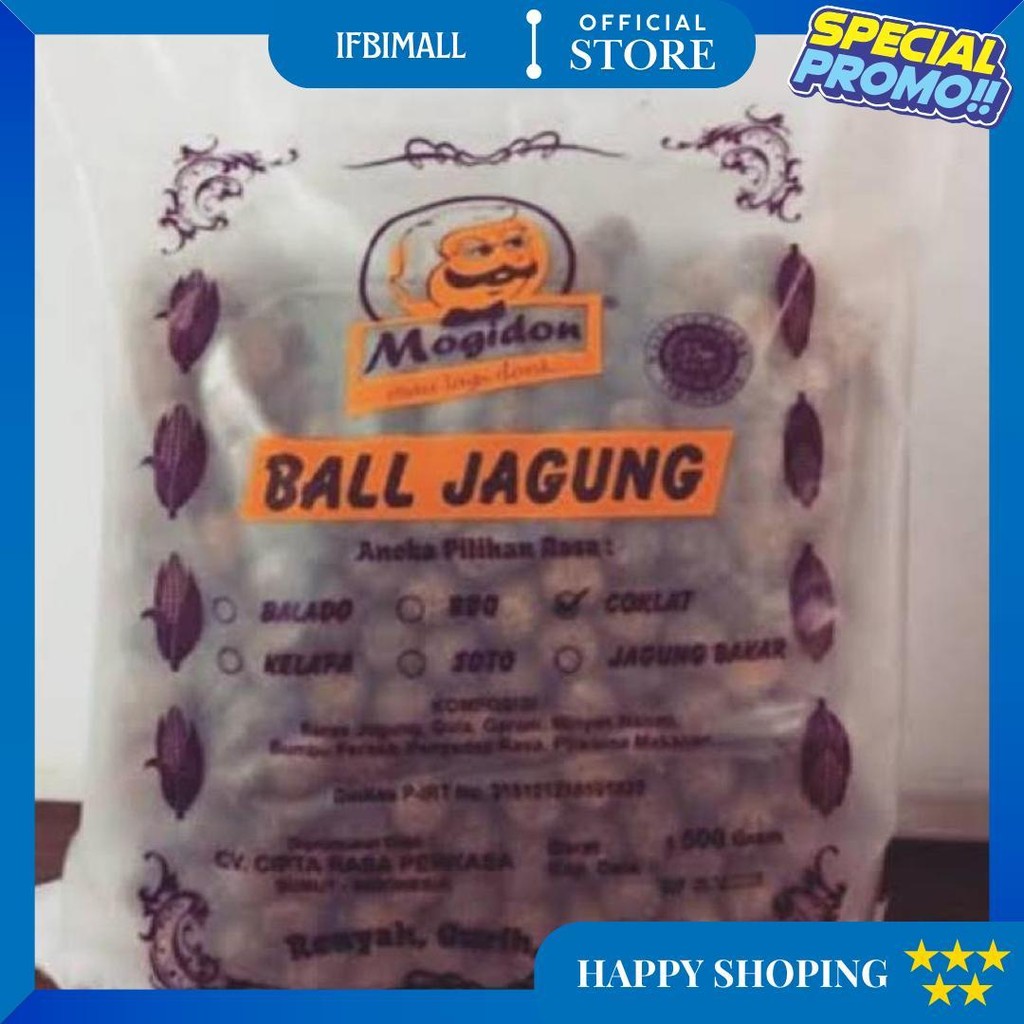 

Chikiball Coklat 500Gr D Gratis Ongkir