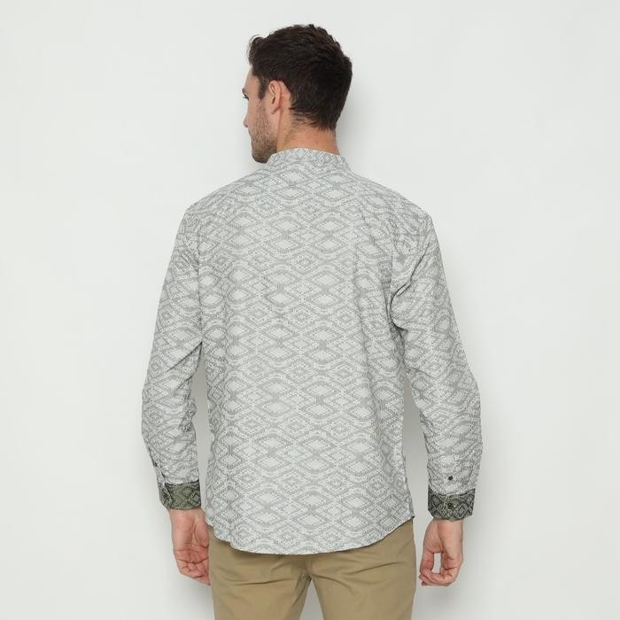 Platini Kemeja Koko Pria Lengan Panjang Katun 961308