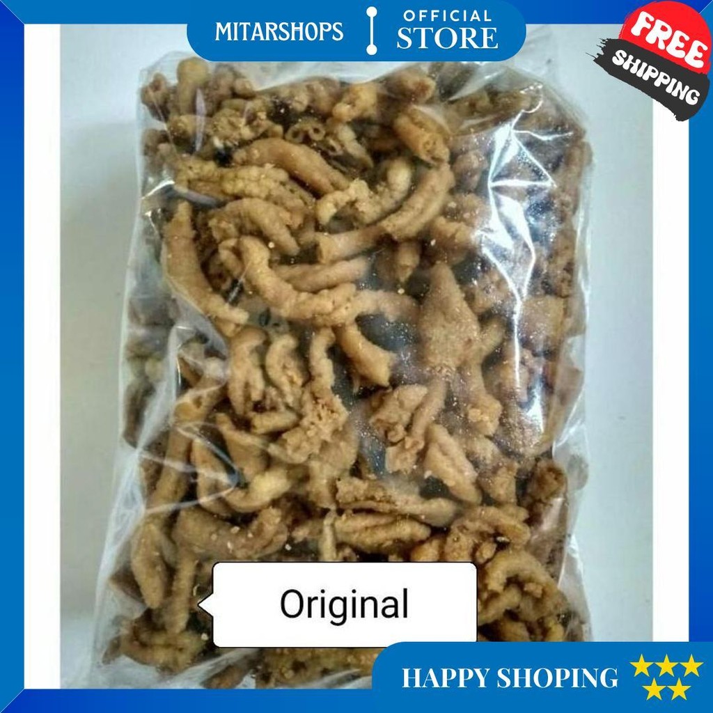 

Usus Krispi / Kripik Usus 250 Gram / 250Gram Usus Crispy Bumbu Pedas Daun Jeruk D Promo 10.10