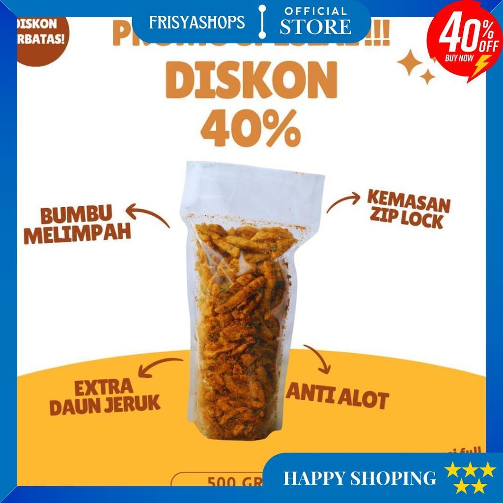 

Basreng Pedas Daun Jeruk 1 Kg Murah D Terlaris