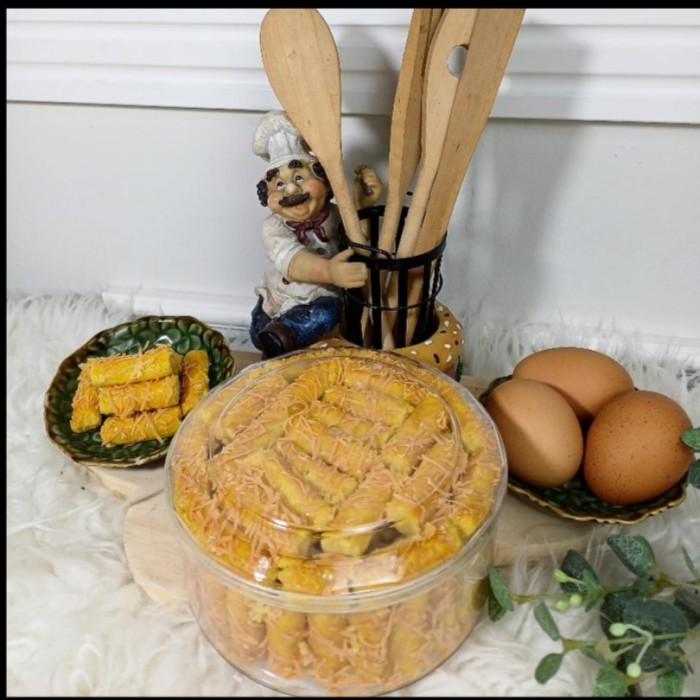 

Product Terlaris Kue Keju / Kastangel Toples