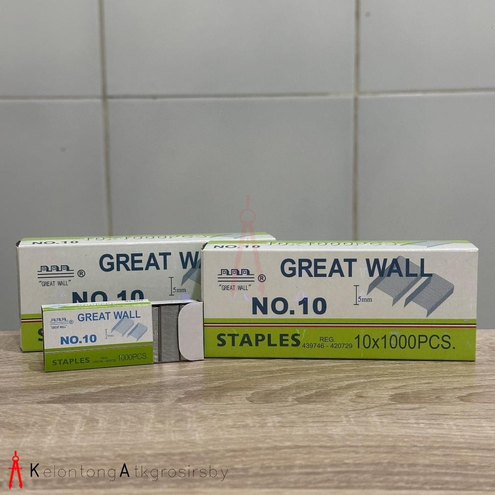 

Trend Isi Staples Kecil (1Pack) Great Wall No 10 Original