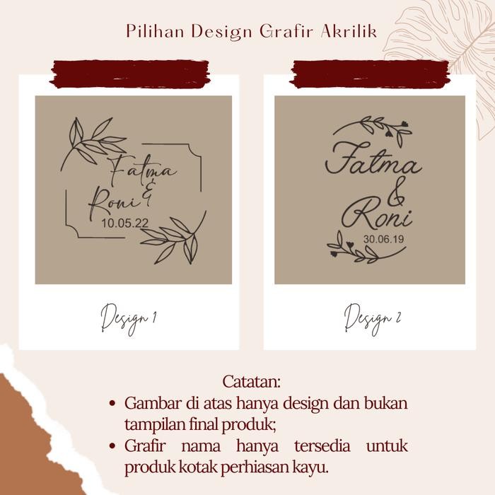 READY KOTAK KAYU DAMAR / JATI BELANDA TEMPAT UANG MAHAR, LOGAM MULIA DAN DISPLAY PERHIASAN CINCIN