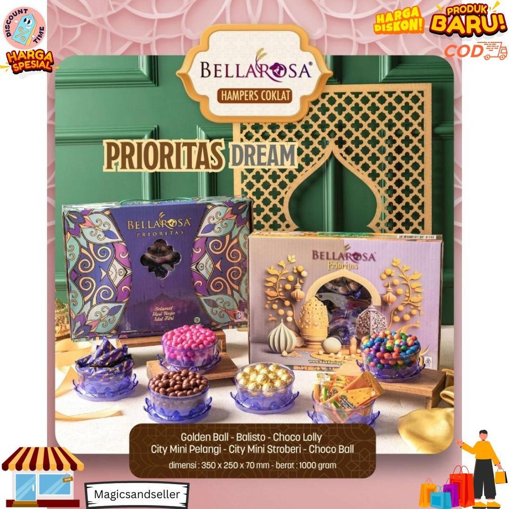 

Paket Coklat Prioritas Dream Bellarosa Bingkisan Kue Lebaran D Termurah