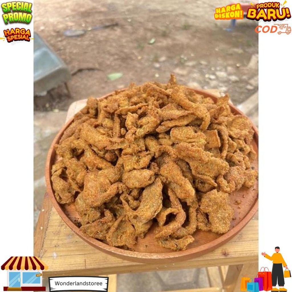 

Kripik Kulit Ayam Pedas Daun Jeruk 500Gr D Terlaris